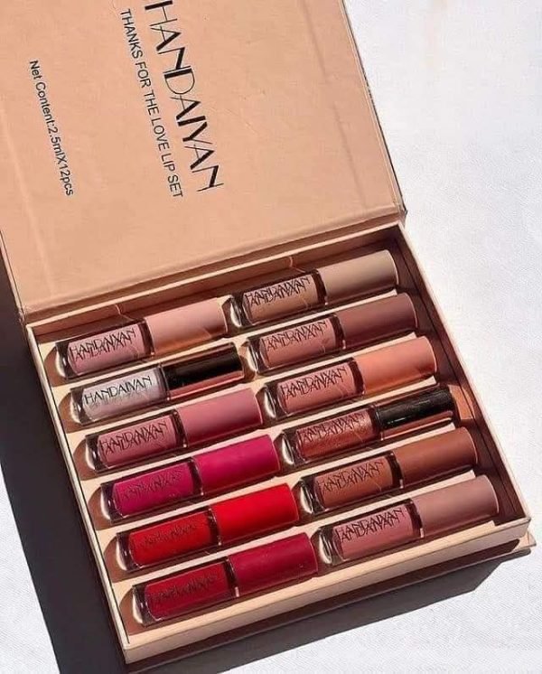 Handaiyan 12 color Matte Liquid Lipstick Set