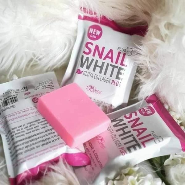Snail White Pink Soap - Image 2
