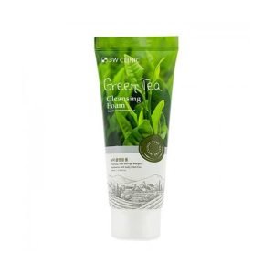 3W Clinic Green Tea Foaming Facewash