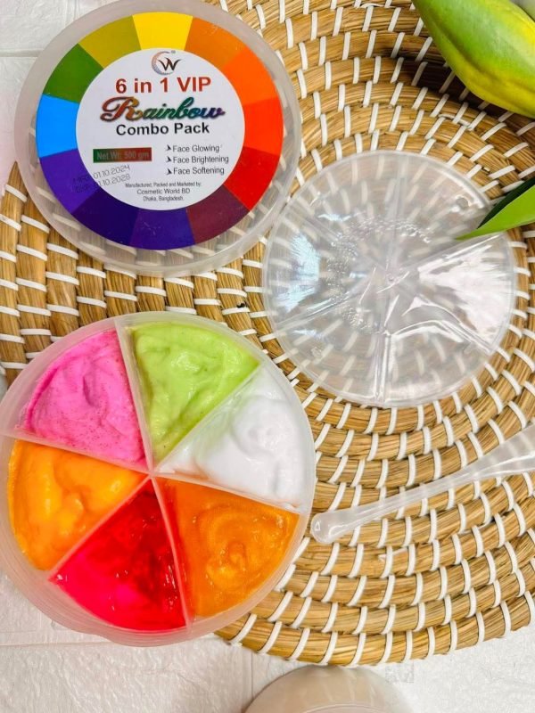 6 in 1 Vip Rainbow Combo Pack